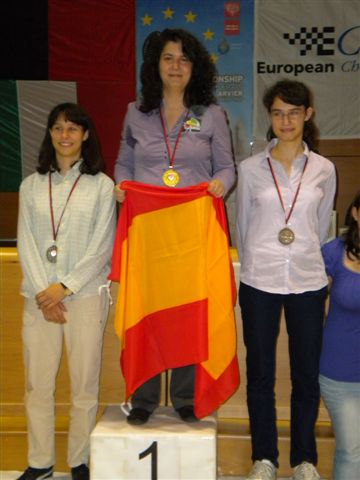 M�nica calzetta, campeona de la Uni�n Europea
