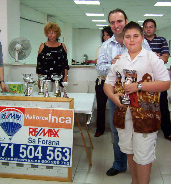 Alejandro Alemany, Campe�n sub-14