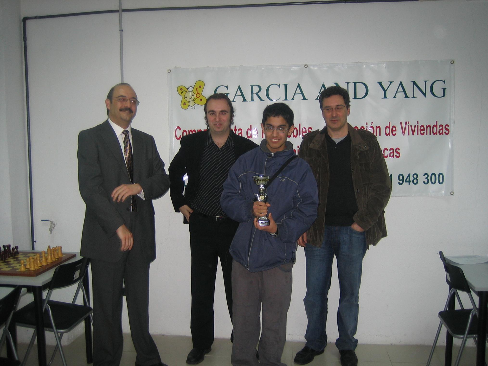 Dhanesh Budhrani, campe�n sub-20