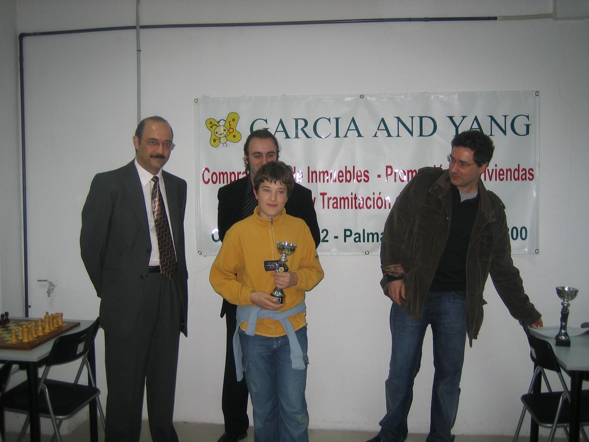 Carlos Darder, campe�n sub-16